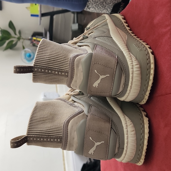 Puma Tsugi Kori Men's Shoes Rock Ridge-Birch 363747-02 - Picture 2 of 3